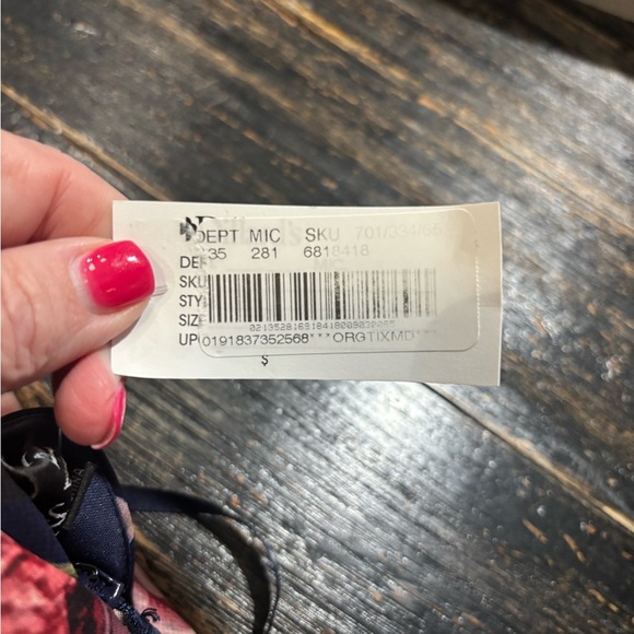 Xscape Size 4 Floral Floor-Length Dress NWT - Picture 6 of 6